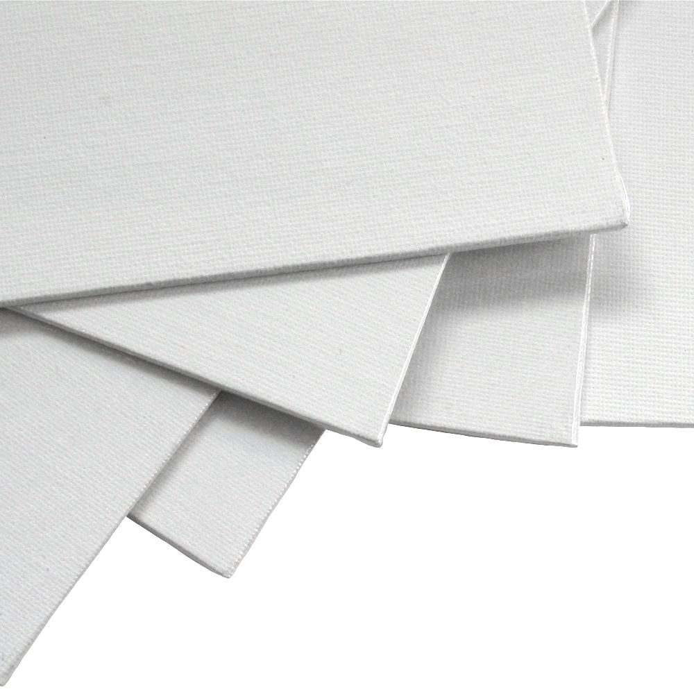 Canvas boards and panels for painting