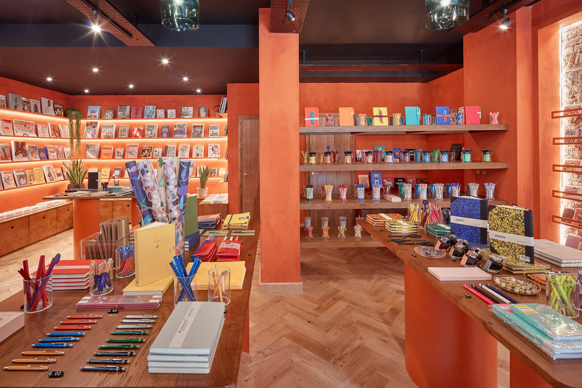 Papersmiths inside shop