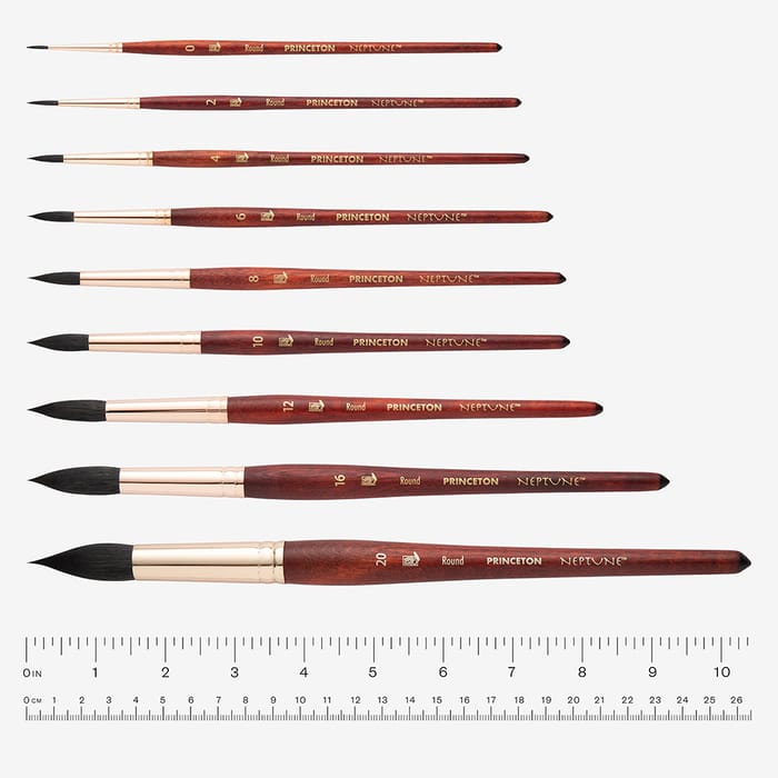 Princeton Neptune synthetic squirrel watercolour brush