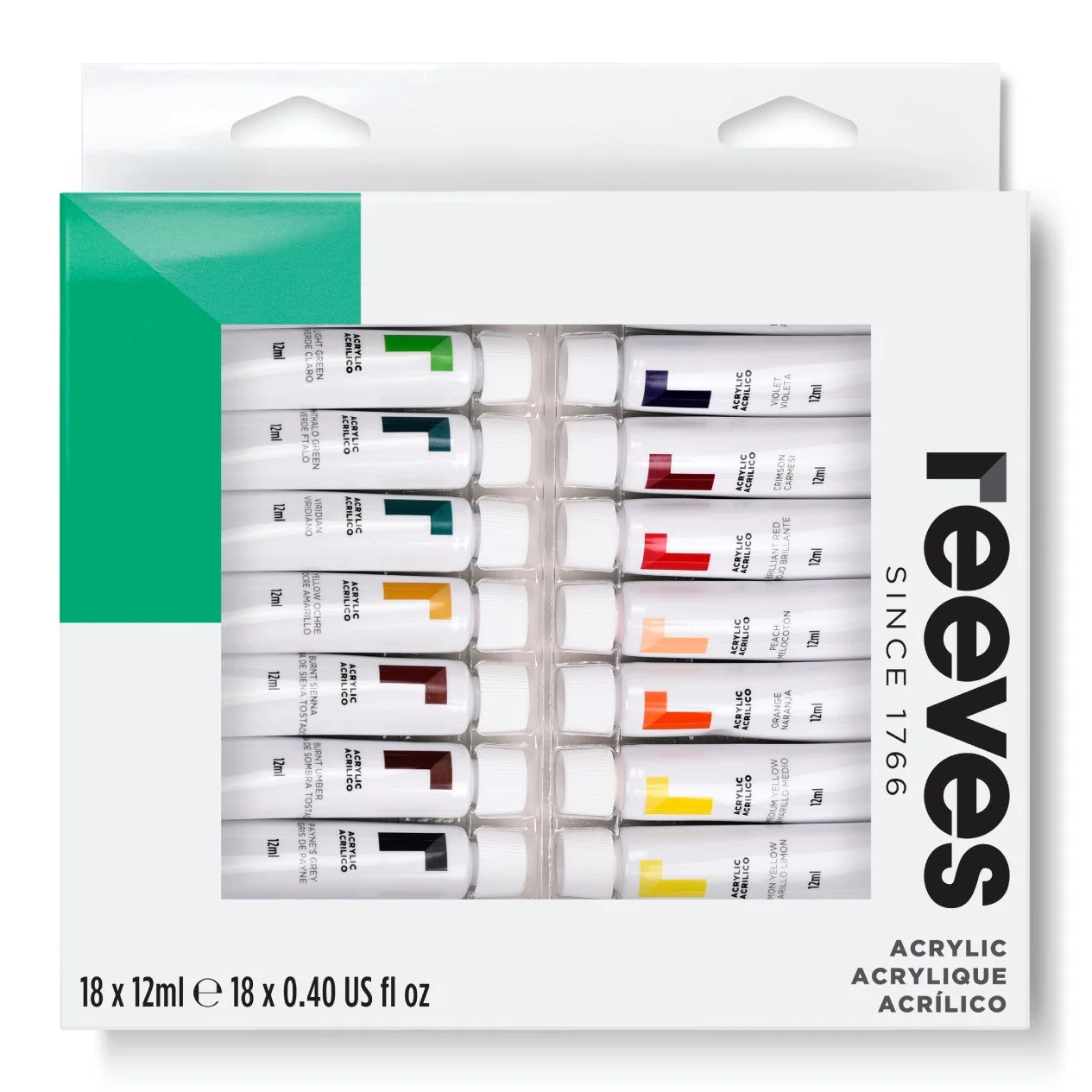 Reeves acrylic paint set