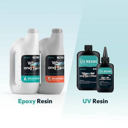 UV resin compared to epoxy resin for crafts