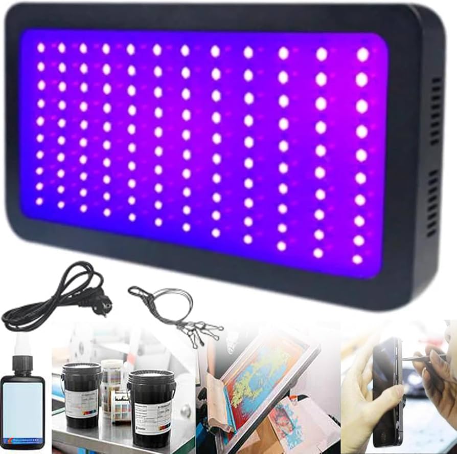 UV or LED curing lamp for resin jewellery