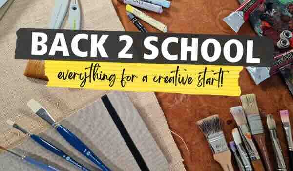 Great Art: BACK 2 SCHOOL — basics & essentials!