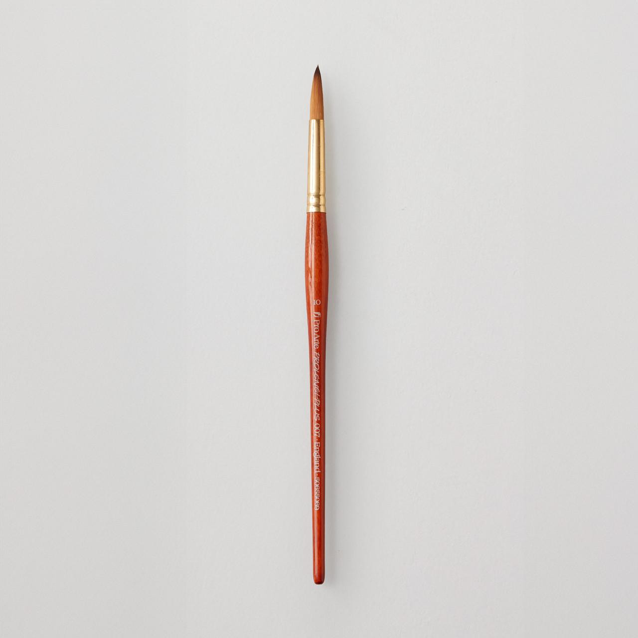Pro Arte Prolene Plus Size 10 Synthetic Brush – Teak Handle
