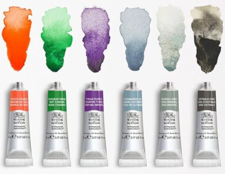 Broad Canvas: 25% Off Winsor & Newton Professional Watercolours