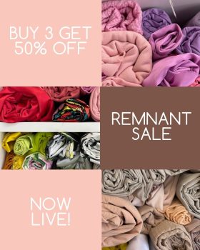 The New Craft House: Flash sale! Buy 3 get 50% off all remnants