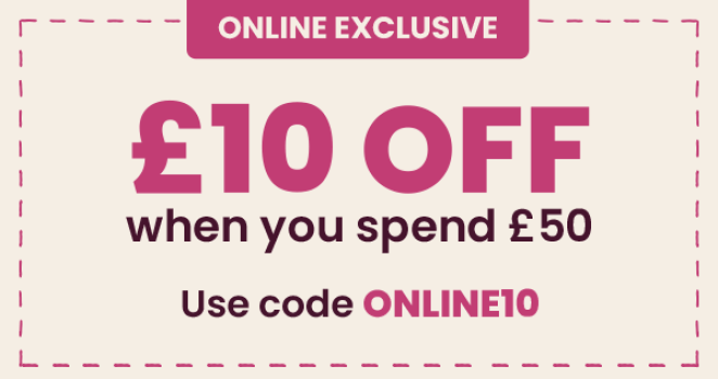 Hobbycraft: £10 off when you spend £50