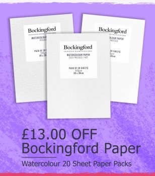 The Art Shop Skipton: Bockingford Paper Packs - £13 Off! 