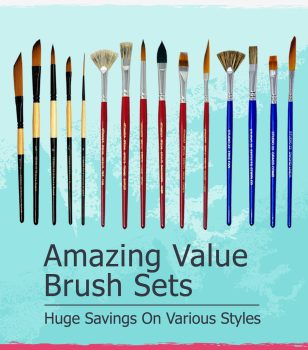 The Art Shop Skipton: Artists Brush Set Bargains
