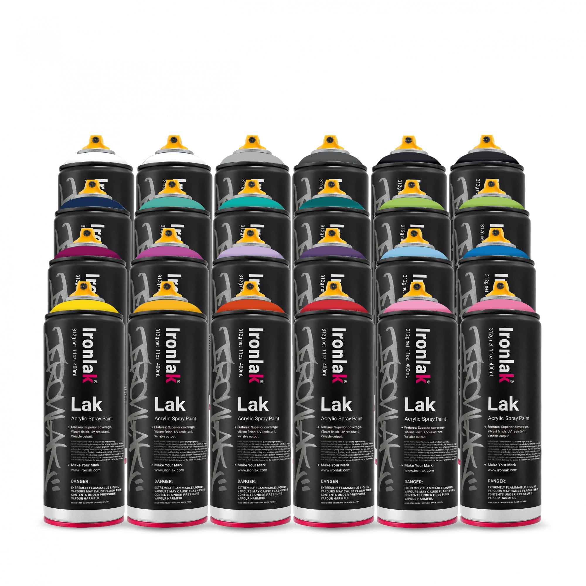 Ironlak graffiti spray paint