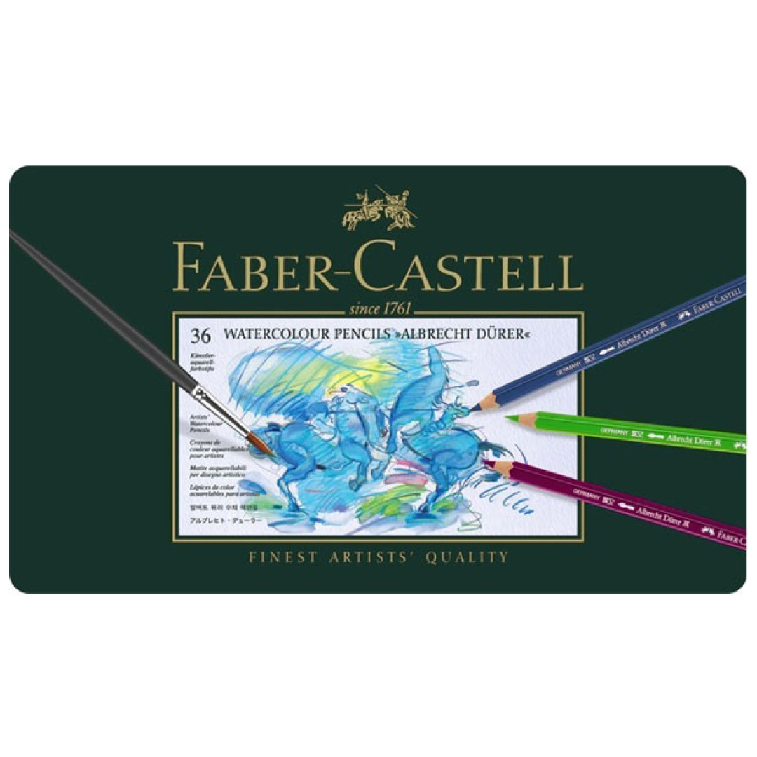 Faber-Castell Albrecht Durer Watercolour Pencils, 36 Colours