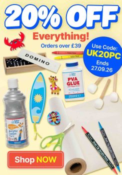 Baker Ross: Your 20% Off Everything Offer Is Here