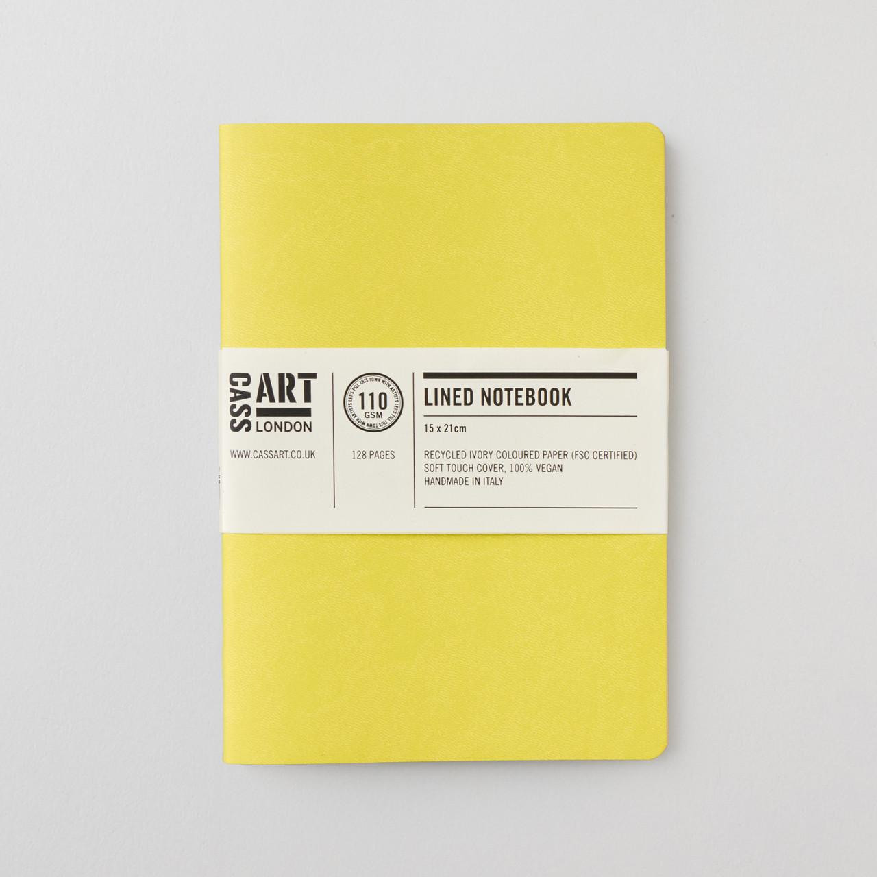 Cass Art A5 Softbound Notebook – 128 Pages, Vegan Leather