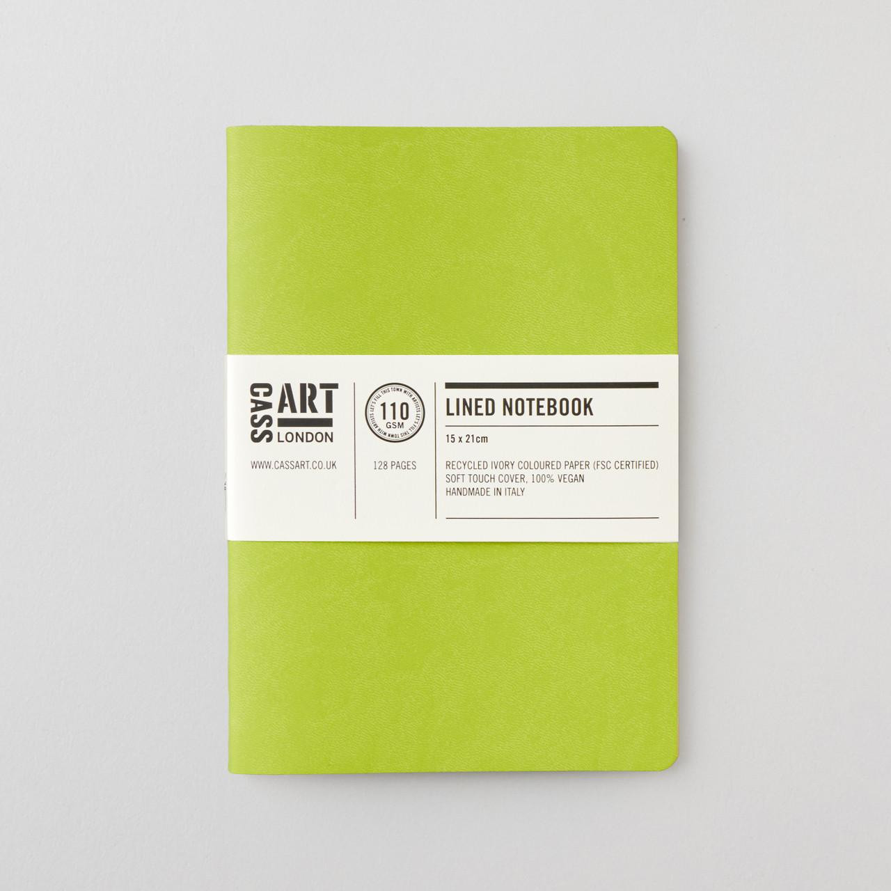 Cass Art A5 Softbound Notebook, Vegan Leather, 128 Pages