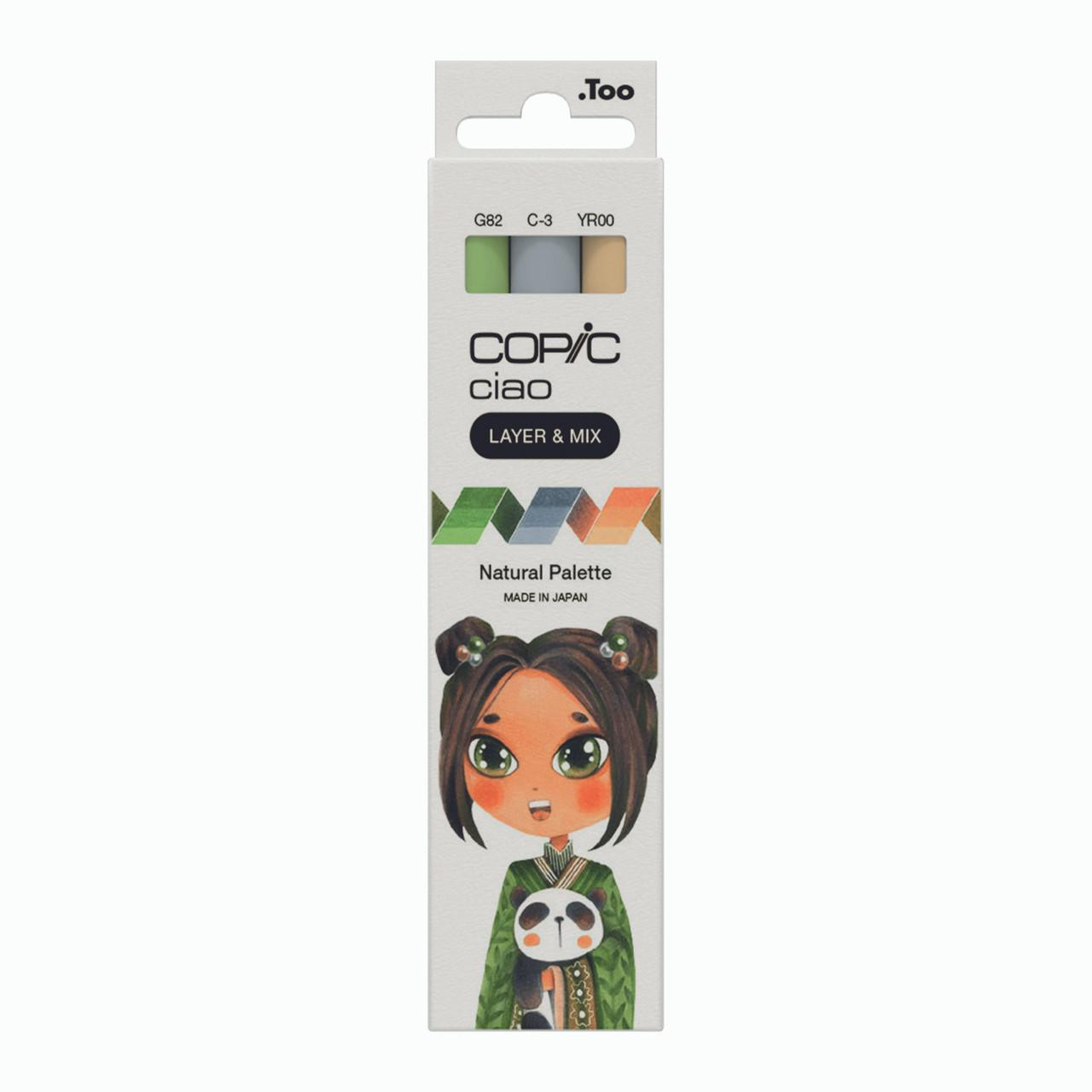 Copic Ciao Marker Natural Palette Set