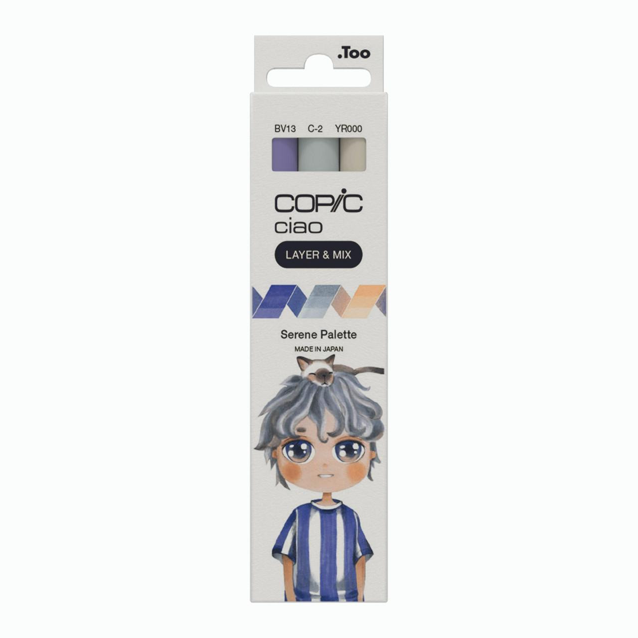 Copic Ciao Serene Palette Marker Set