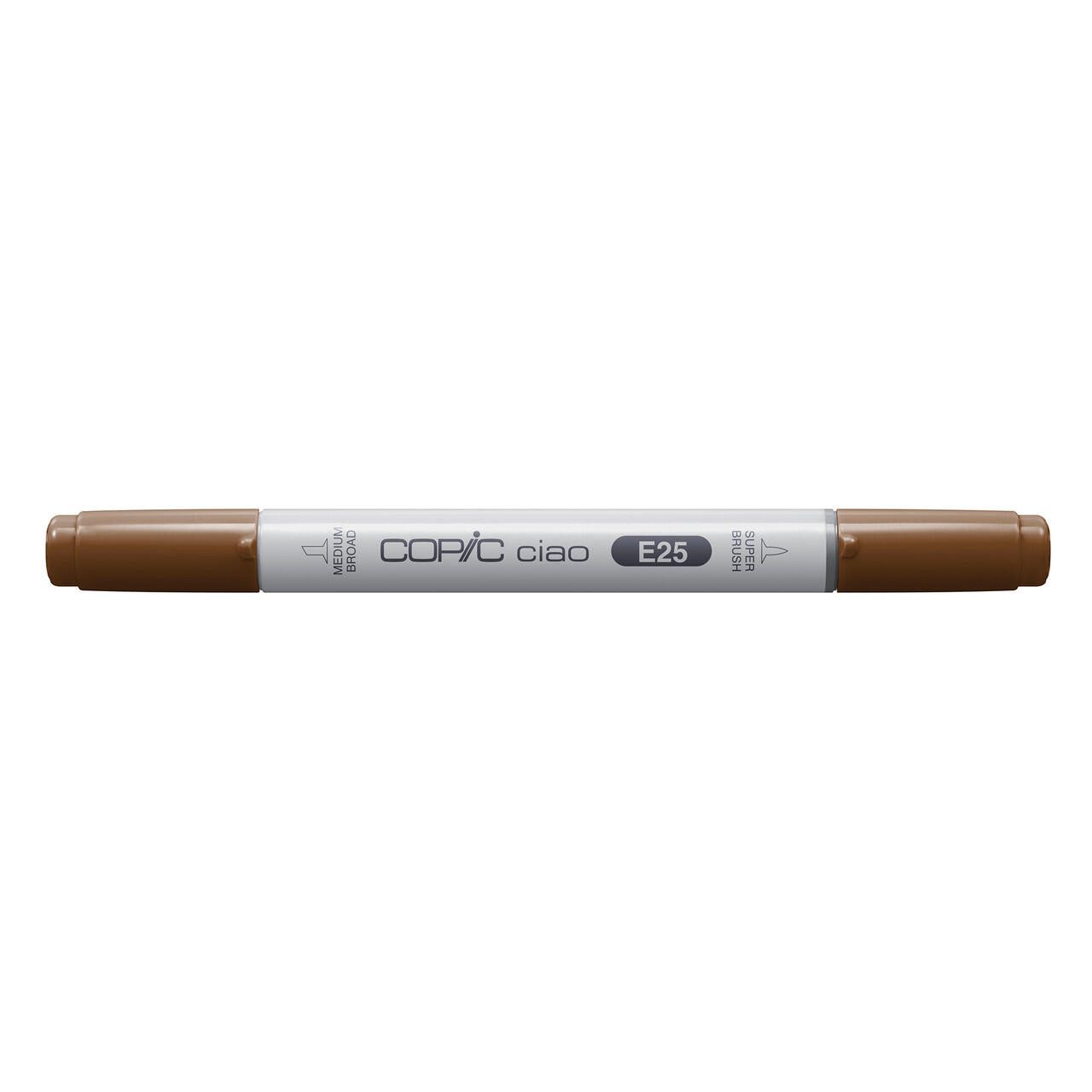 Copic Ciao E-25 Brown Marker Pen – 1 Count
