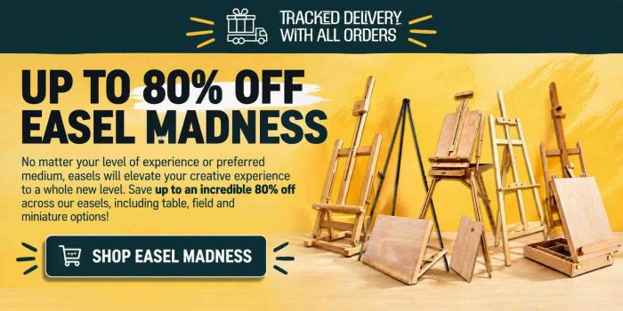 Cowling & Wilcox: Easel Madness Up to 80% Off