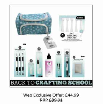 HobbyMaker: Web Exclusive - Back To School Essentials with Studio Light! worth £89.91