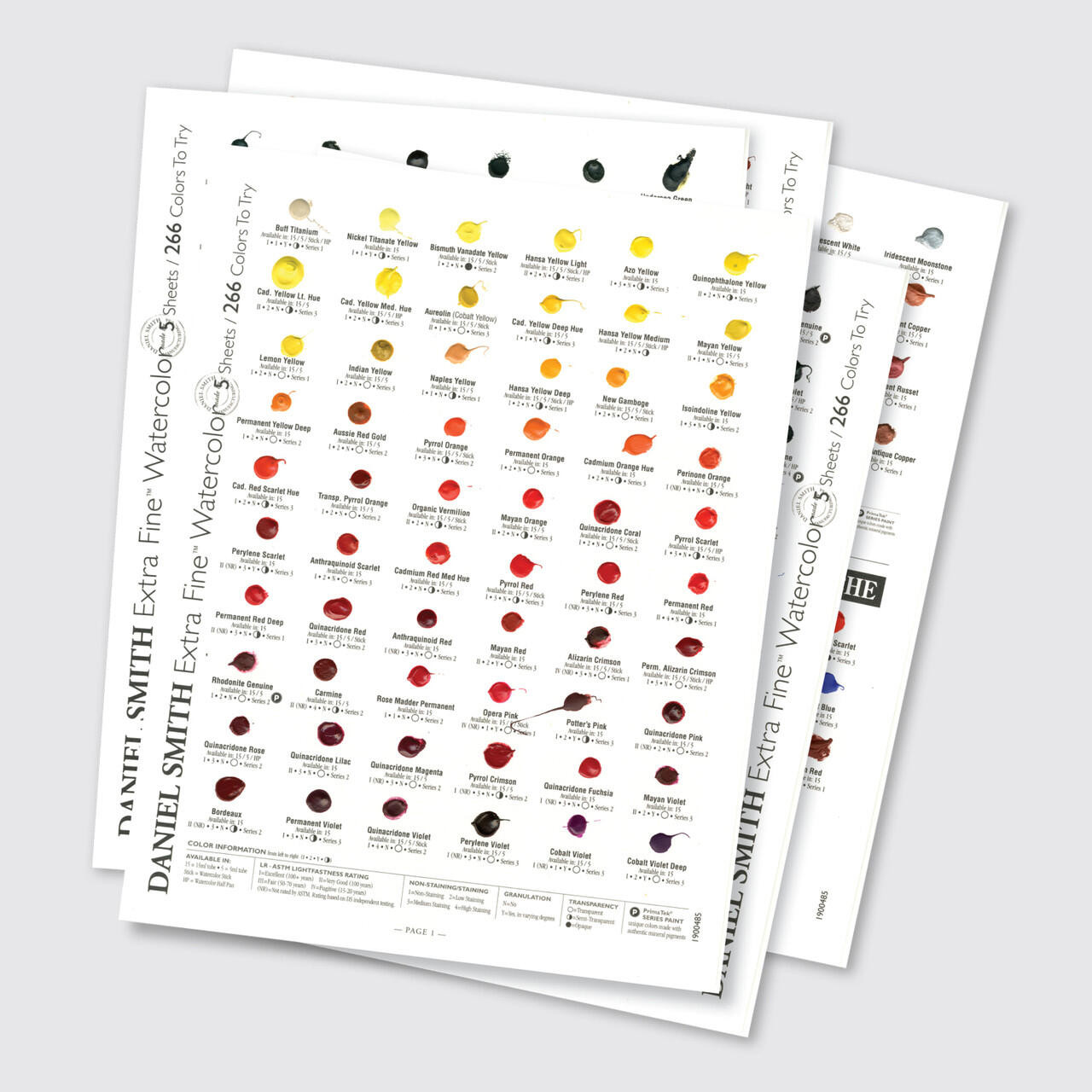 Daniel Smith Watercolour & Gouache Dot Cards – 288 Dots