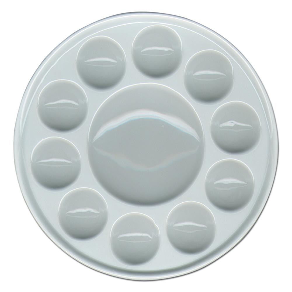 Global 11 Wells Porcelain Palette – 7 Inch Diameter