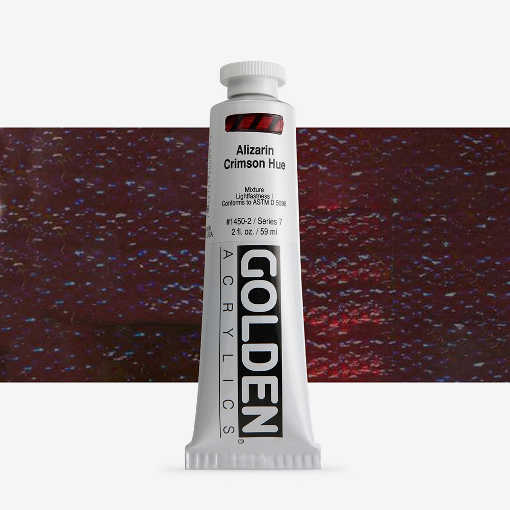 Golden Heavy Body Acrylic Paint 59ml – Alizarin Crimson Hue