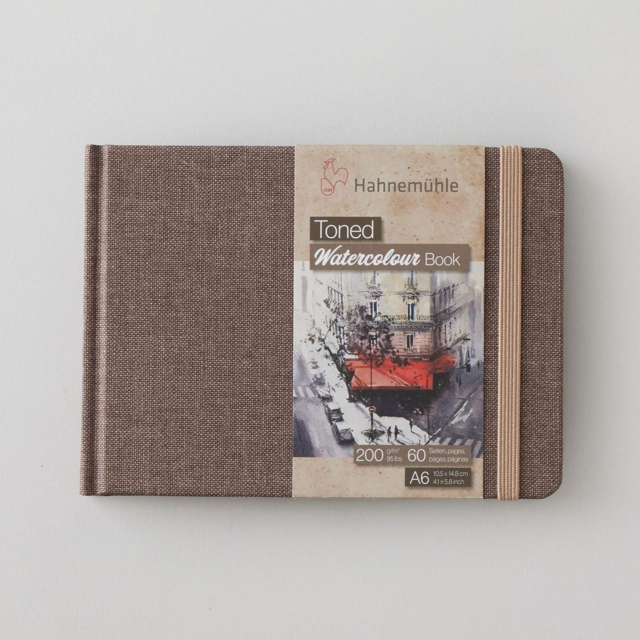 Hahnemuhle Toned Watercolour Book A6 Beige 60 Pages 200gsm