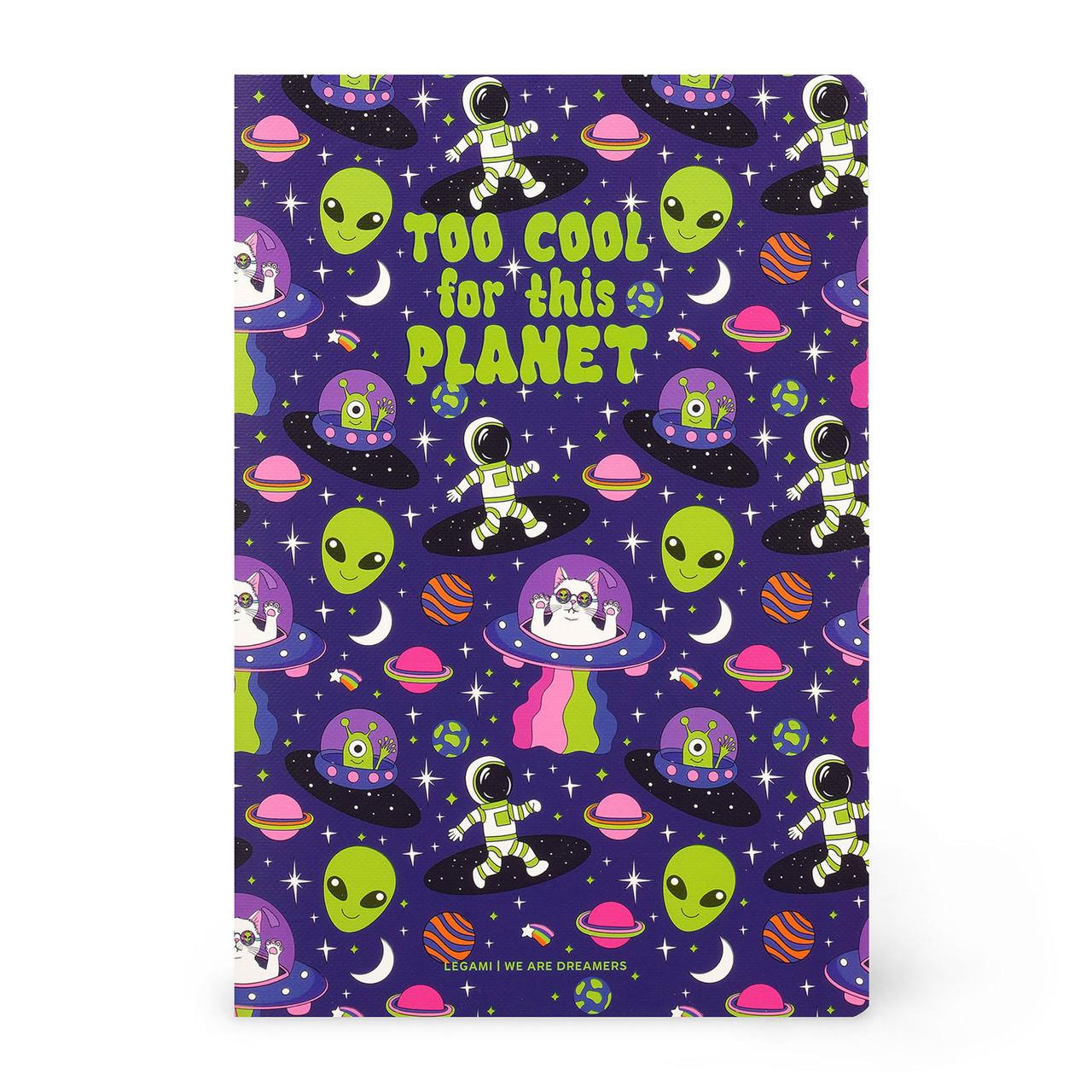 Legami Corgi A5 Notebook – 80 Lined Pages, FSC Paper, Sewn Binding