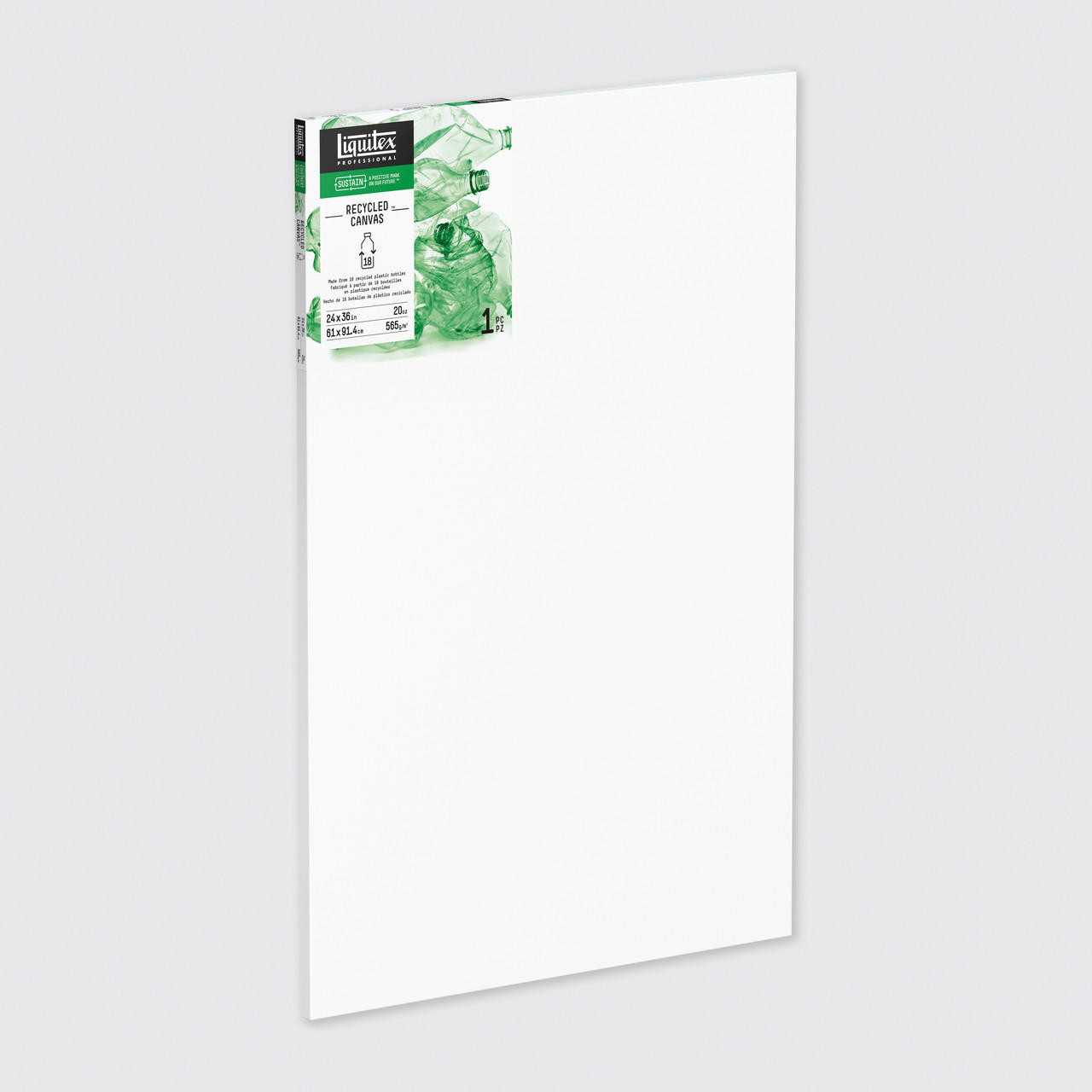 Liquitex Recycled Canvas 24×36″ – 100% Recycled, Pack of 5