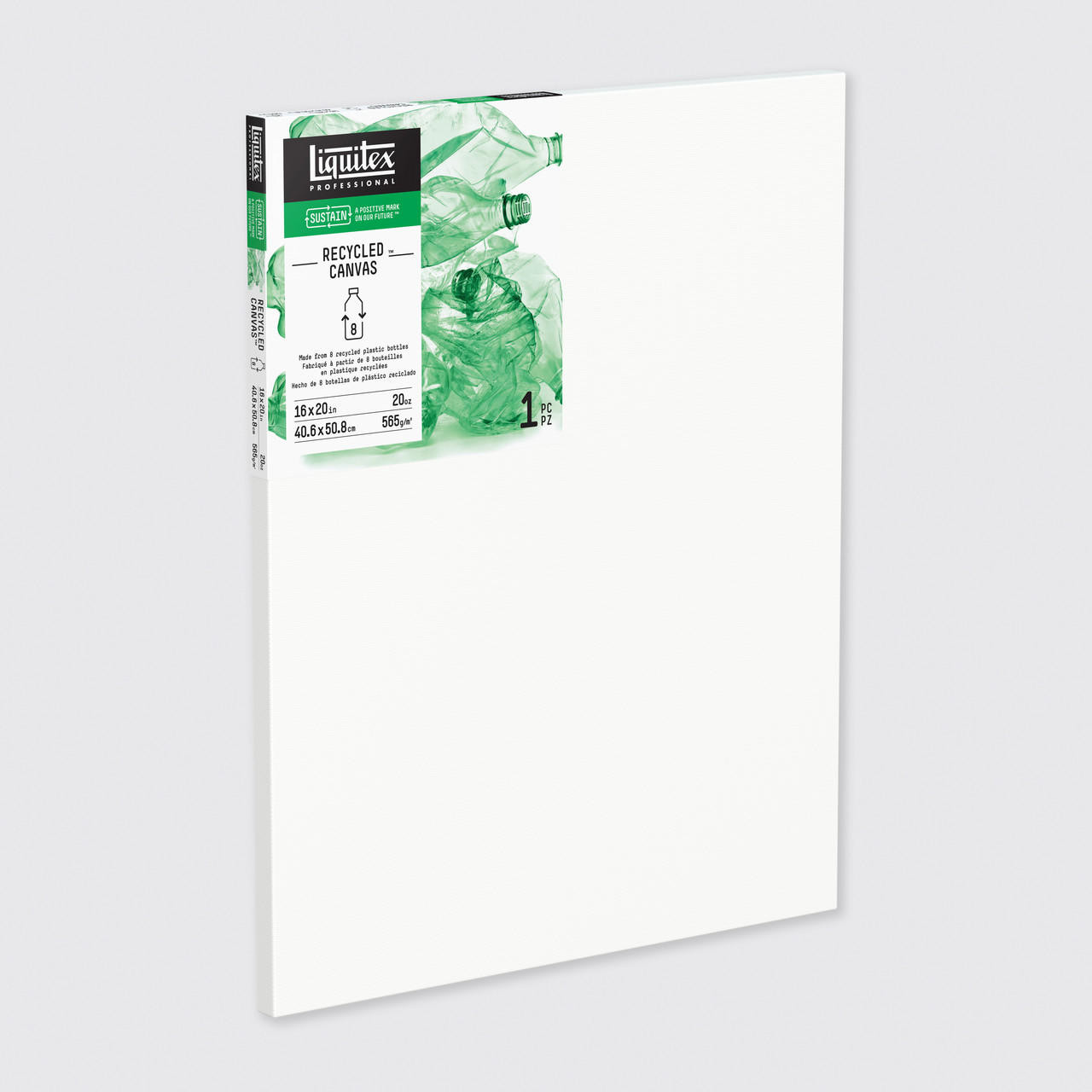 Liquitex Professional Recycled Plastic Canvas 16×20, Triple Primed