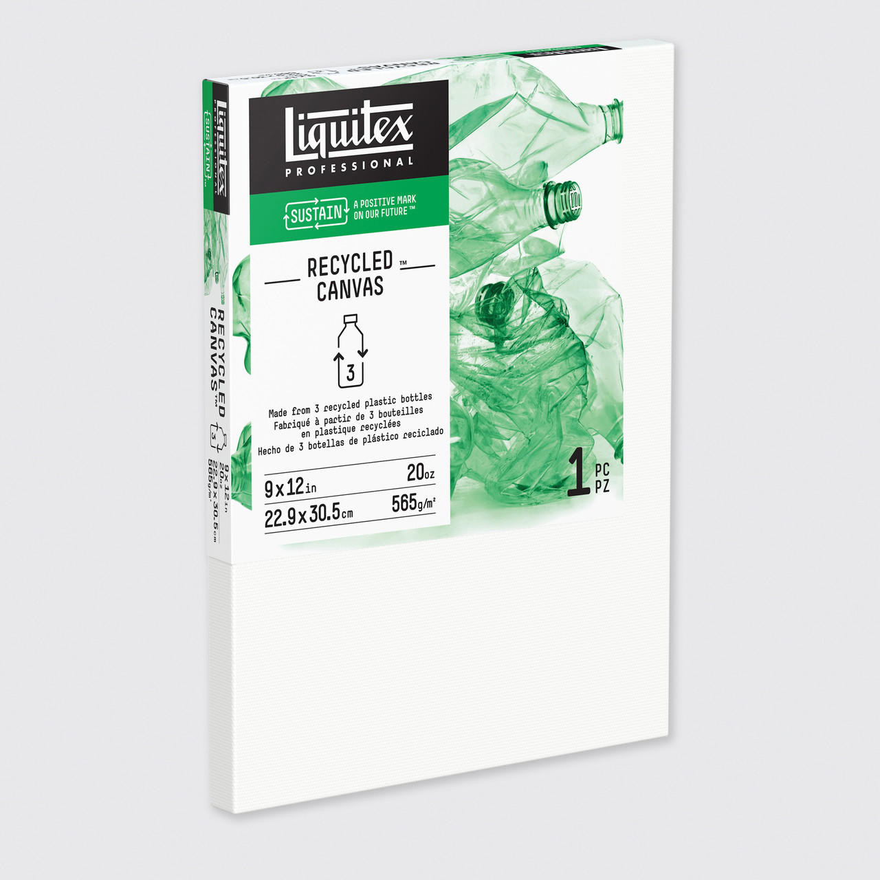 Liquitex Professional Recycled Plastic Canvas 9×12″ 565gsm