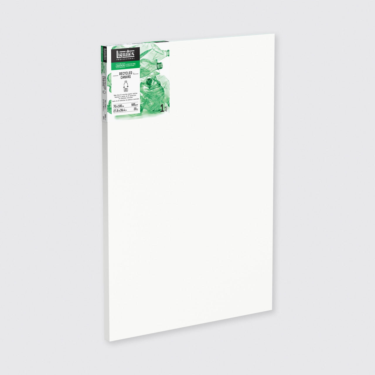 Liquitex Professional Recycled Plastic Canvas 70x100cm, Triple Primed