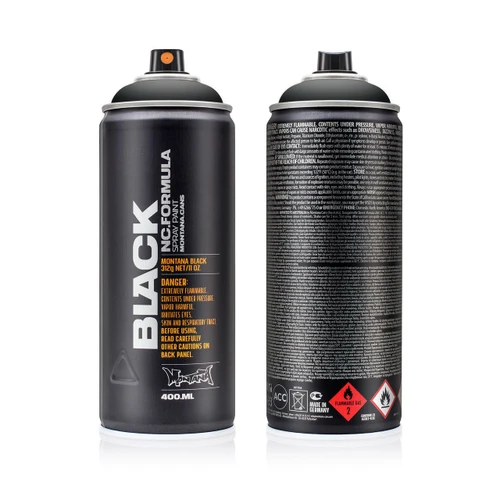 Montana Black graffiti spray paint