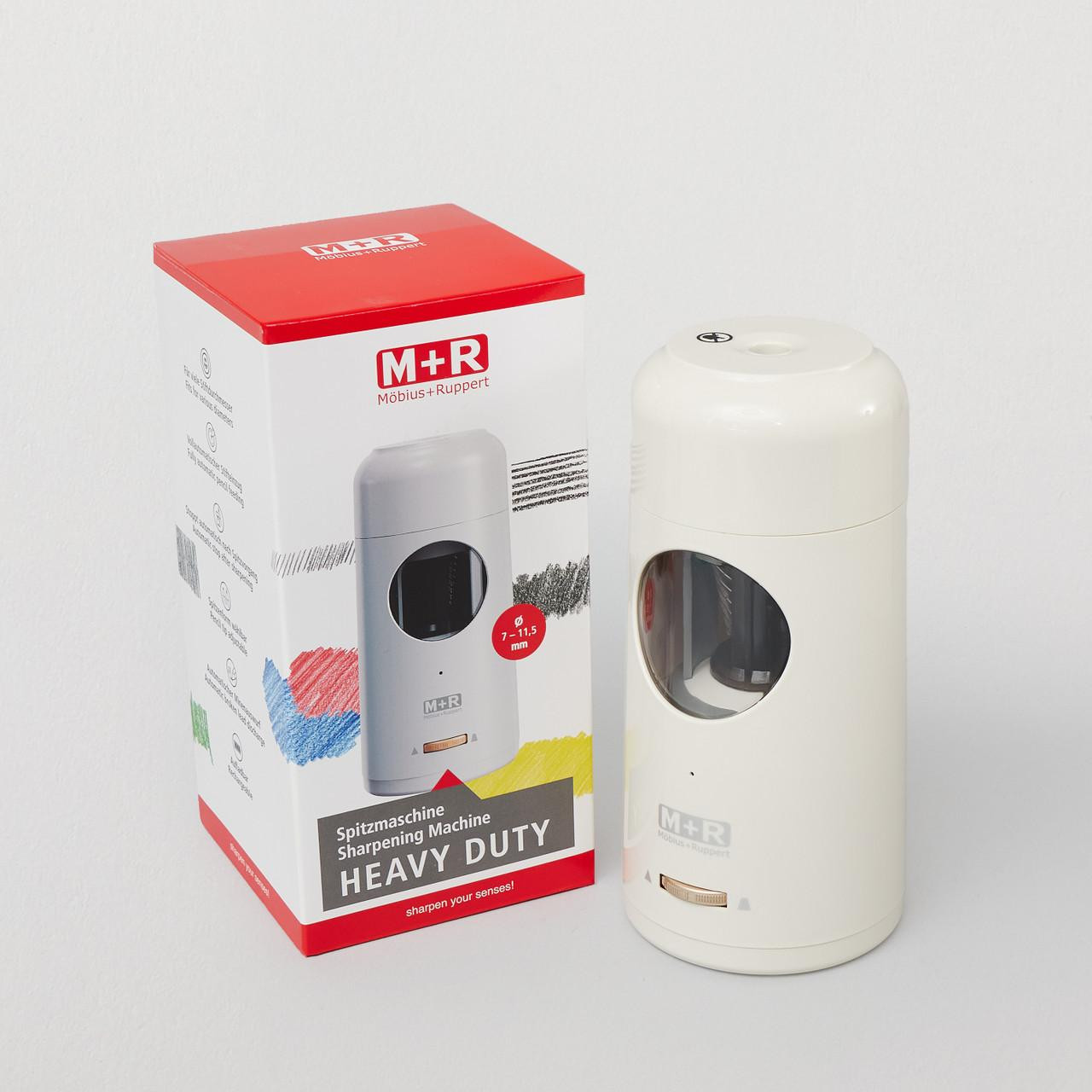 M+R Electric Heavy Duty Pencil Sharpener – USB Rechargeable