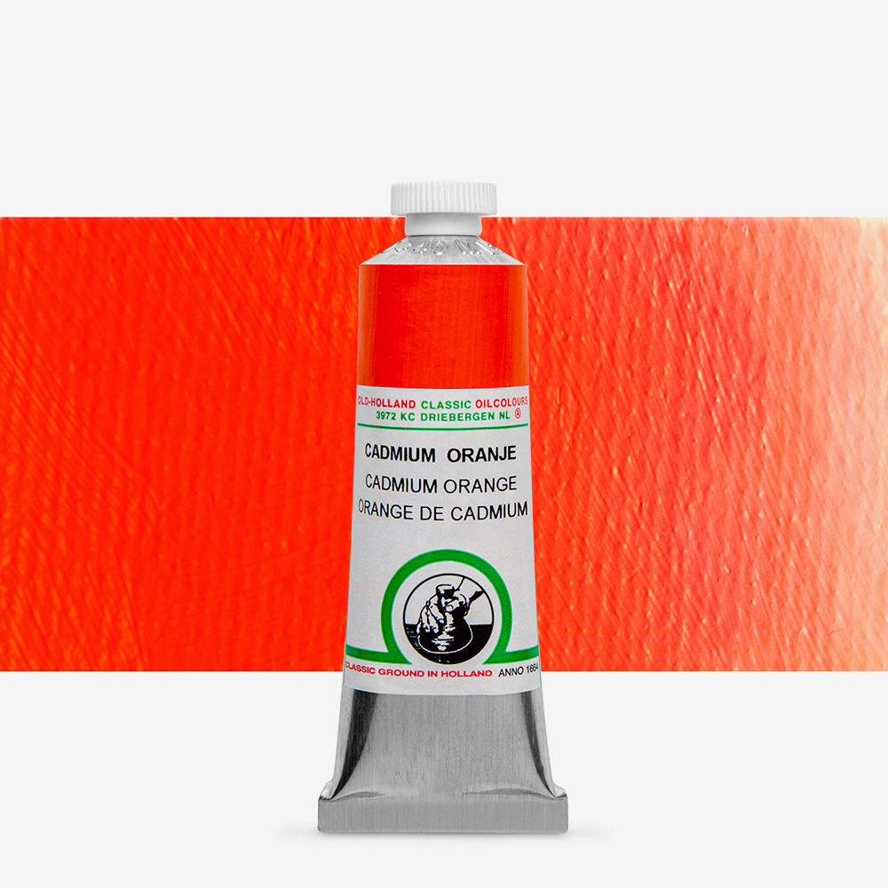 Old Holland Cadmium Orange Oil Paint 40ml – Creamy, Excellent Lightfastness