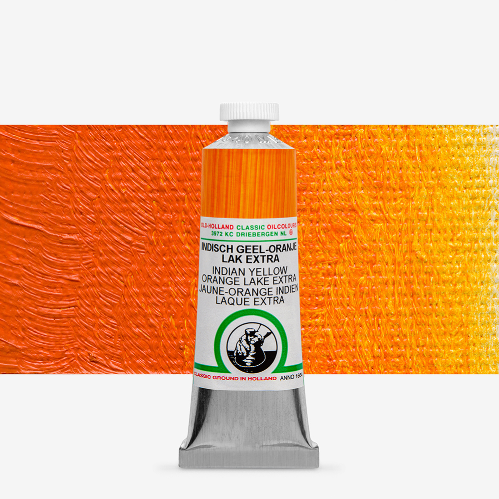 Old Holland Classic Oil Colour 40ml – Indian Yellow-Orange Lake