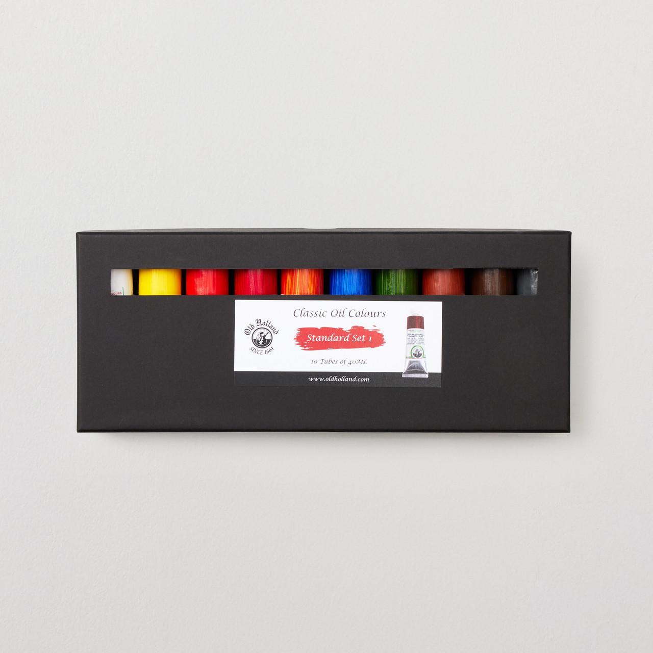 Old Holland Classic Oil Colour Set of 10 – 40ml Tubes