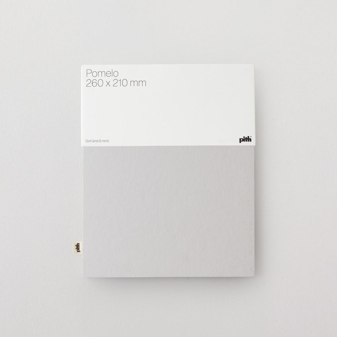 Pith Pomelo Dot Grid Notebook 156 Pages, 130gsm, Recycled Cover