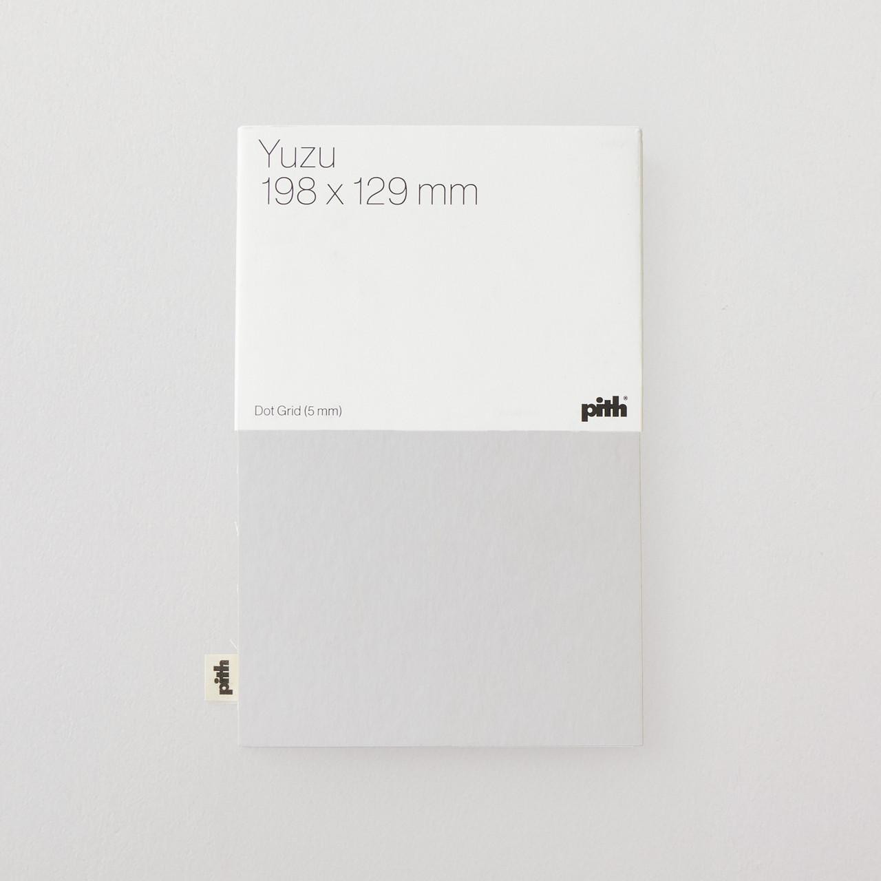Pith Yuzu Dot Grid Notebook 156 Pages, 130gsm Recycled Cover