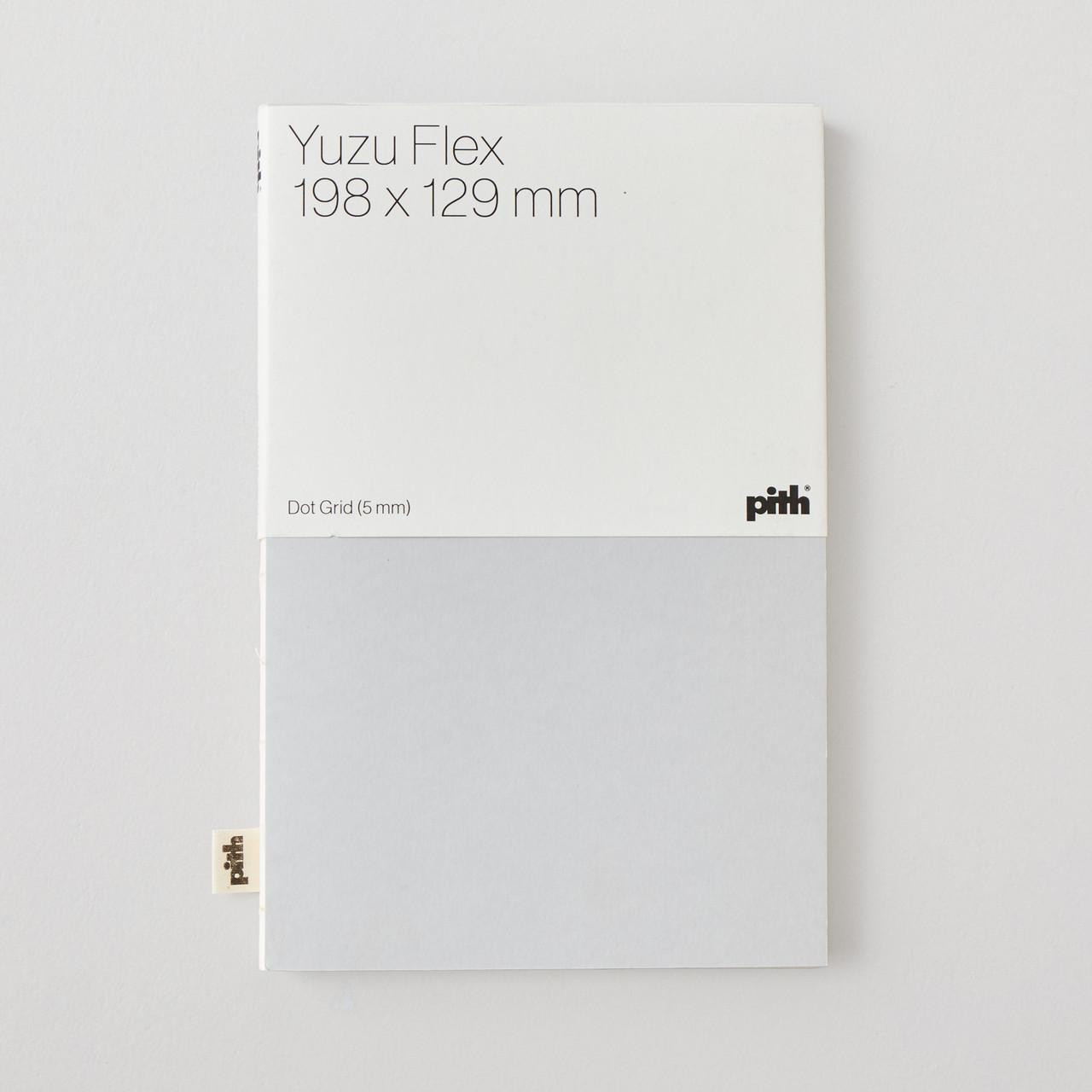 Pith Yuzu Flex Dot Grid Notebook, 156 Pages, 130 gsm Paper