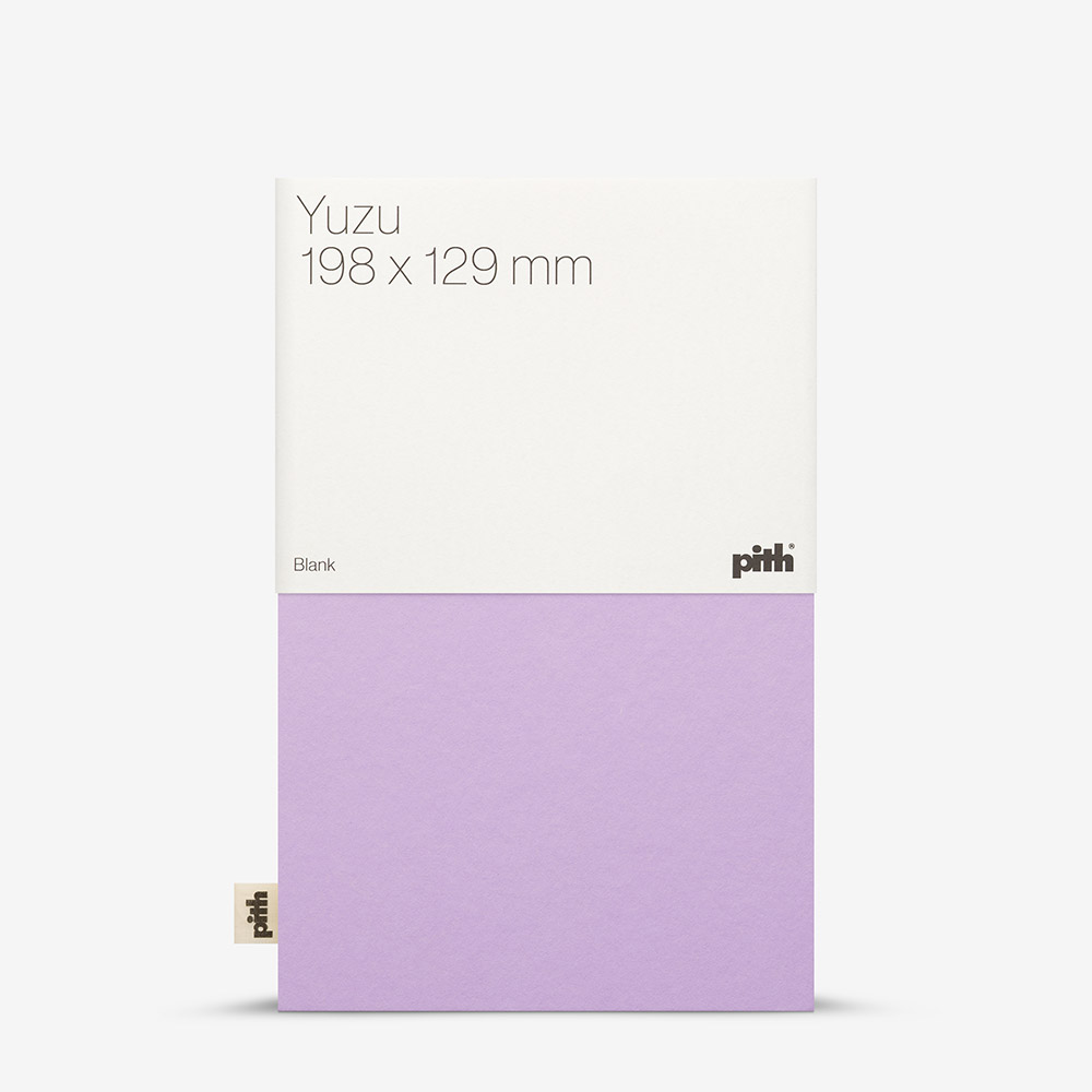 Pith Yuzu Lavender Notebook, 156 Pages, Recycled Materials