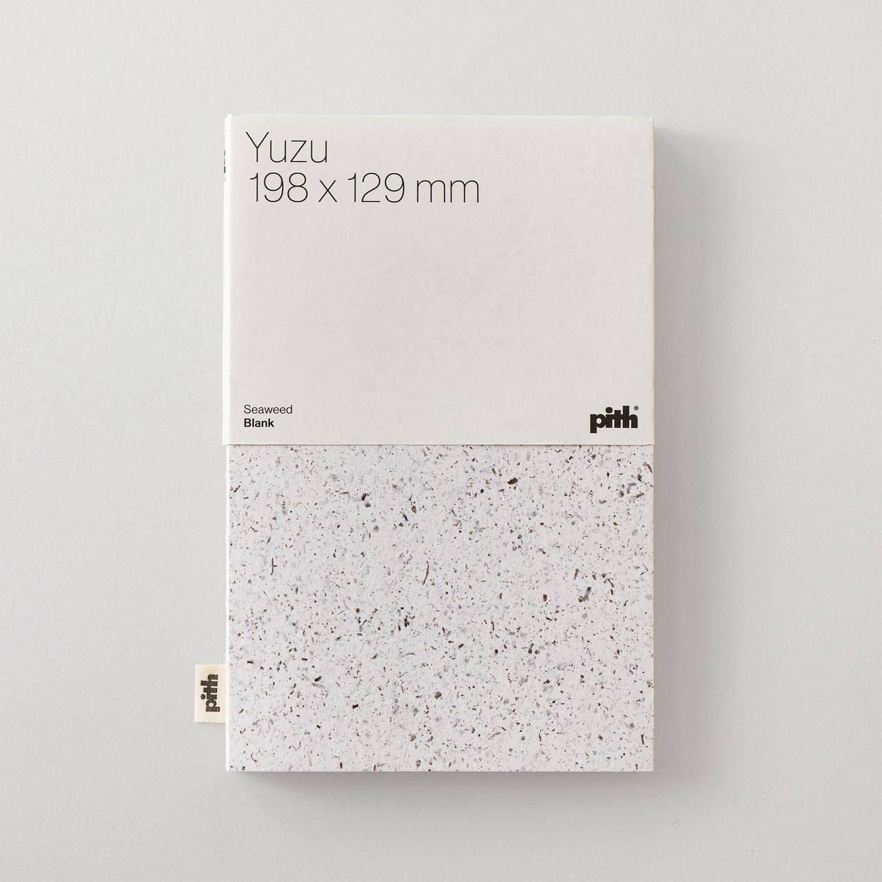 Pith Yuzu Seaweed Soft Cover Notebook, 156 Blank Pages