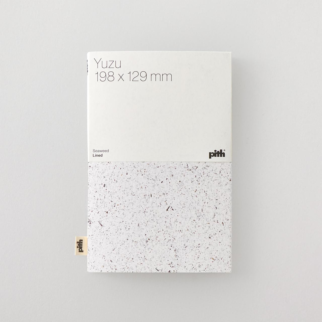 Pith Yuzu Soft Covered Notebook, 156 Pages, Seaweed Cover