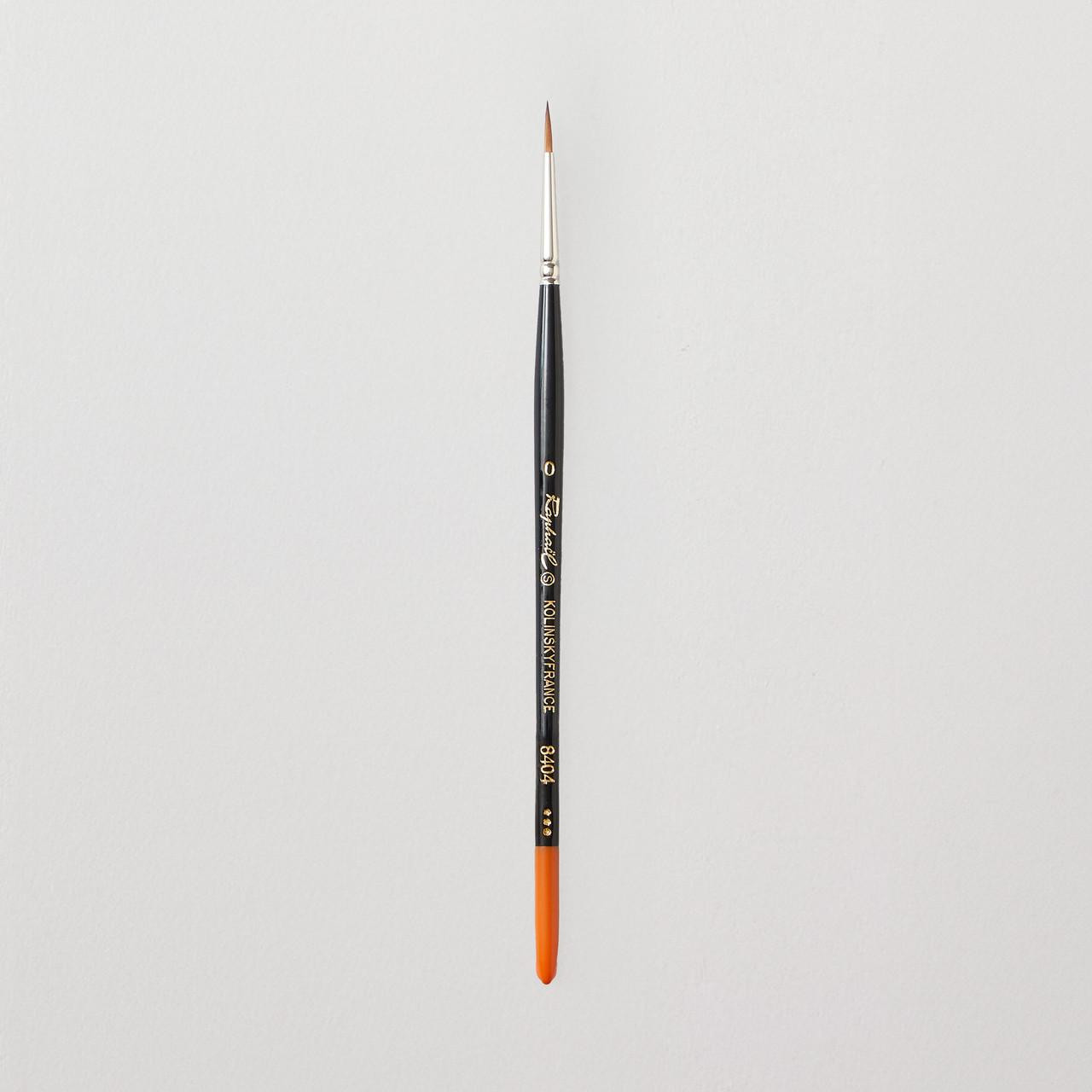 Raphael Size 0 Kolinsky Sable Watercolour Brush – Short Handle