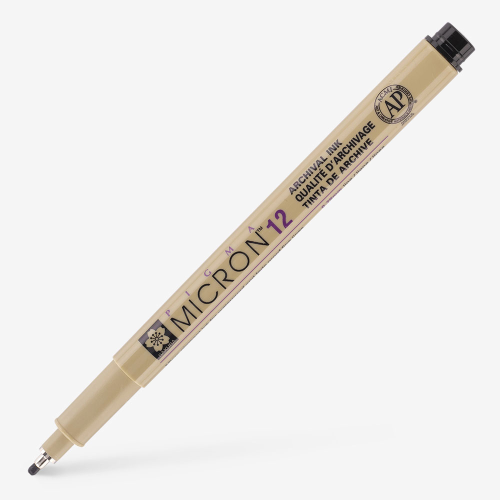 Sakura Pigma Micron Pen 0.7mm Black Archival Ink