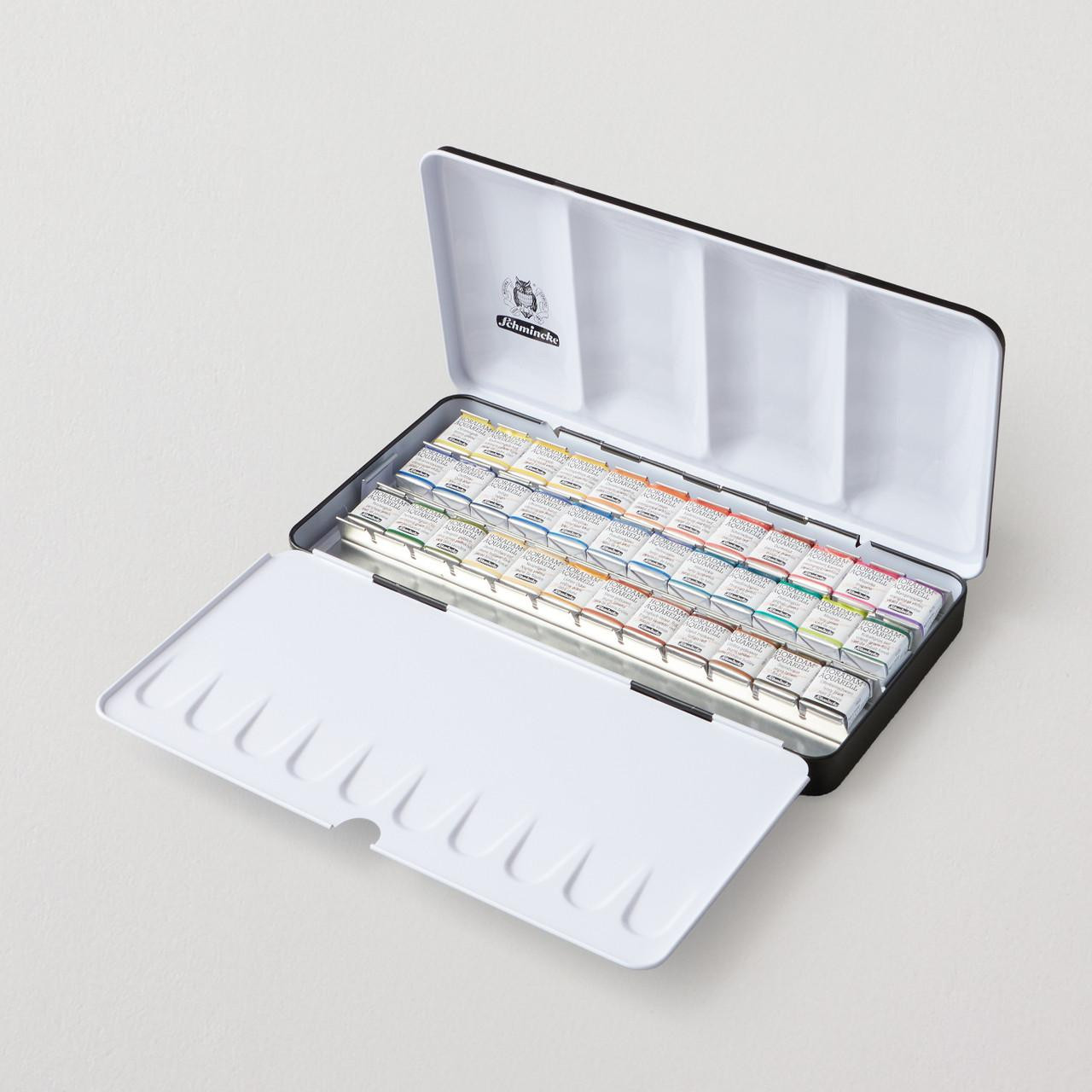 Schmincke Horadam Aquarell 36 Half Pan Set – Vibrant Colours