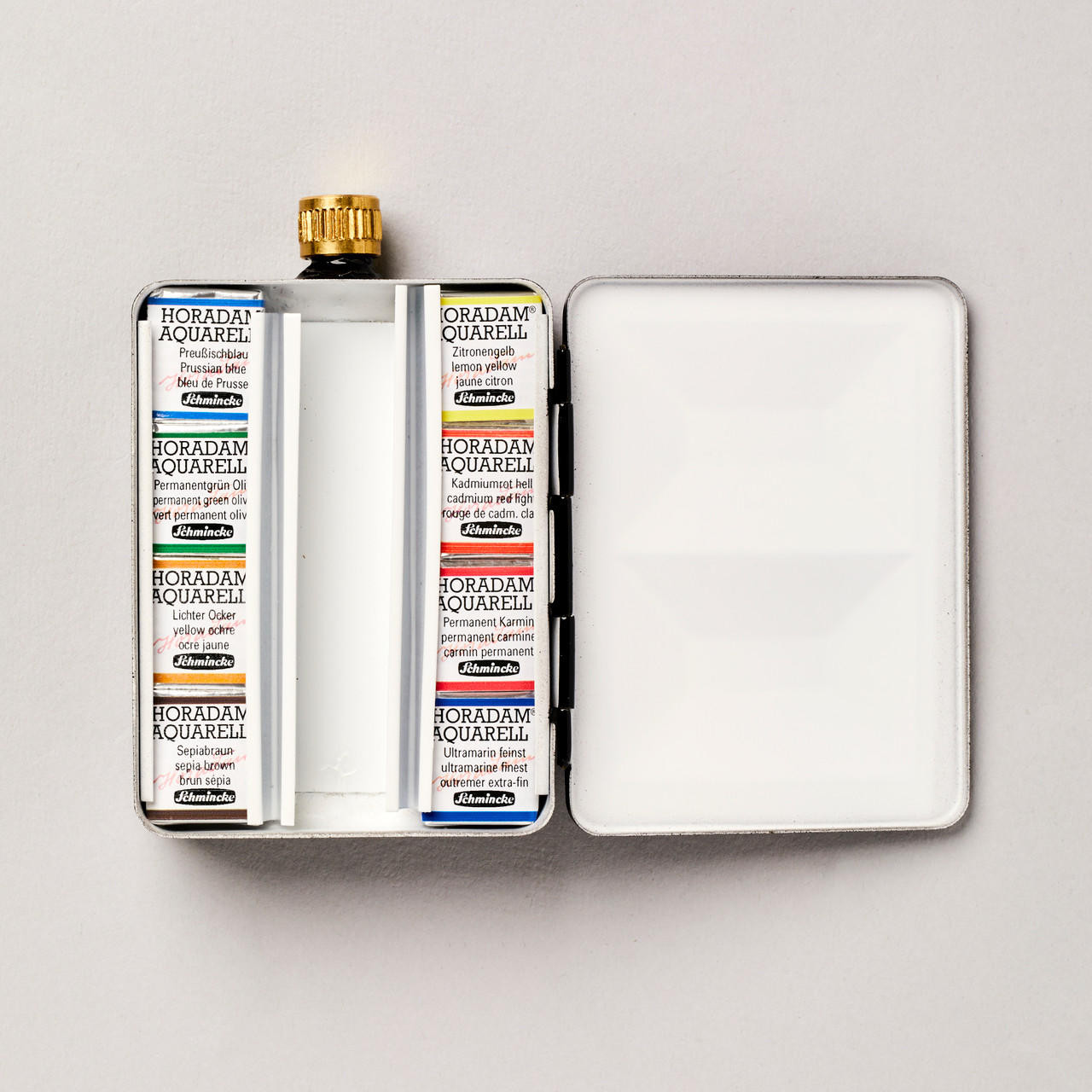 Schmincke Horadam Aquarell 8 Half Pan Watercolour Set