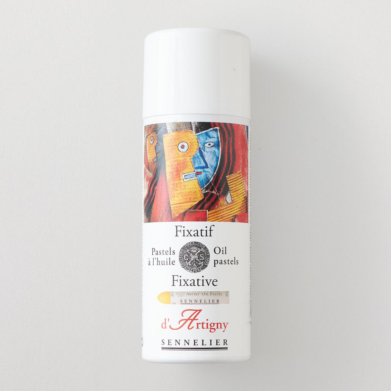 Sennelier D’Artigny Oil Pastel Fixative 400ml Clear Glossy Spray