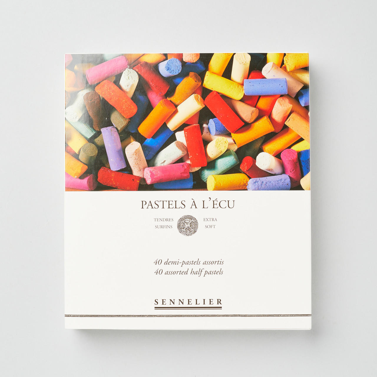 Sennelier Soft Pastels Set of 40 – Pure Pigment, Assorted Colours