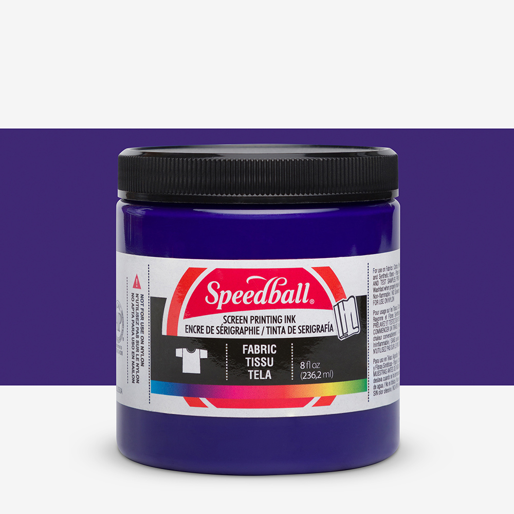 Speedball Violet Fabric Screen Printing Ink 8oz – Permanent